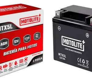 BATERIA YTX5L-BS - MOTOLITE