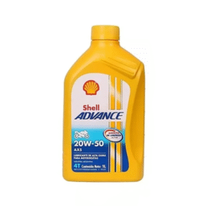 Aceite Shell Advance AXS 20W50 4T – 1 Litro