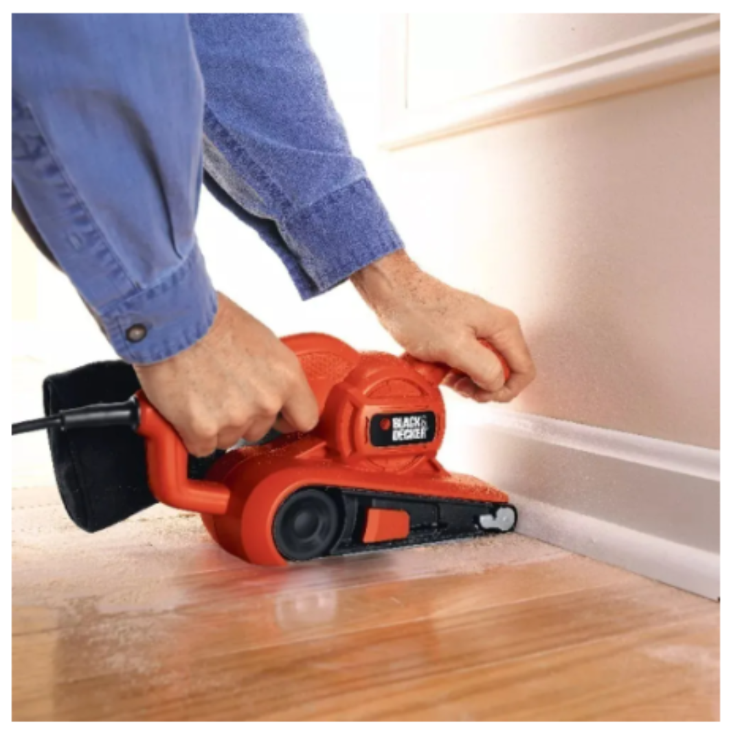 Lijadora de Banda Black+Decker BR318 – 680W – 50Hz - Image 3