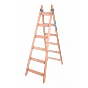 Escalera de Madera 6 Escalones para Pintor – Marca Alpina
