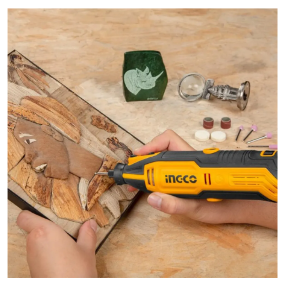 Mini Amoladora / Mototool Ingco 130W – Modelo MG13328-4 - Image 2