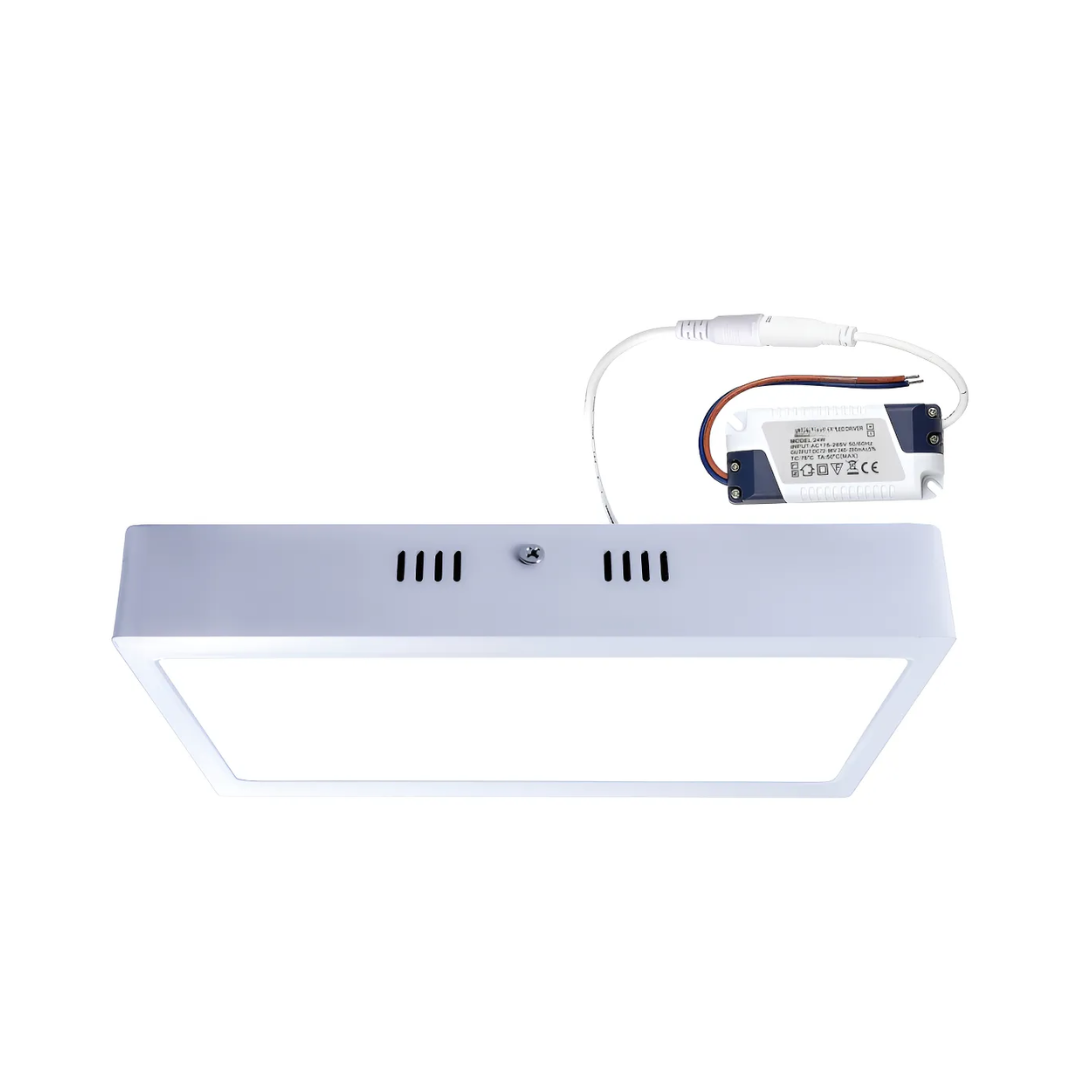 PANEL PLAFÓN LED 24W PARA EXTERIOR – CUADRADO