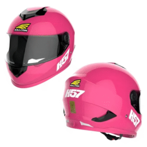 Casco Integral H57 – Color Rosa Fucsia – Alta Protección y Diseño Deportivo
